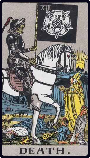 ไพ่ Death - Rider-Waite Tarot